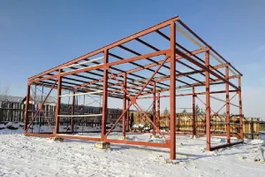 Главная — Строительство ангаров, навесов, быстровозводимых зданий, легких стальных конструкций, торговых павильонов — фото