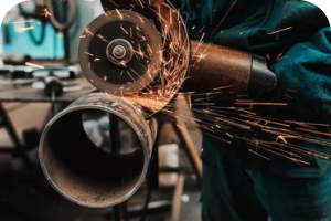 Трубы БУ — Резка труб в размер — фото